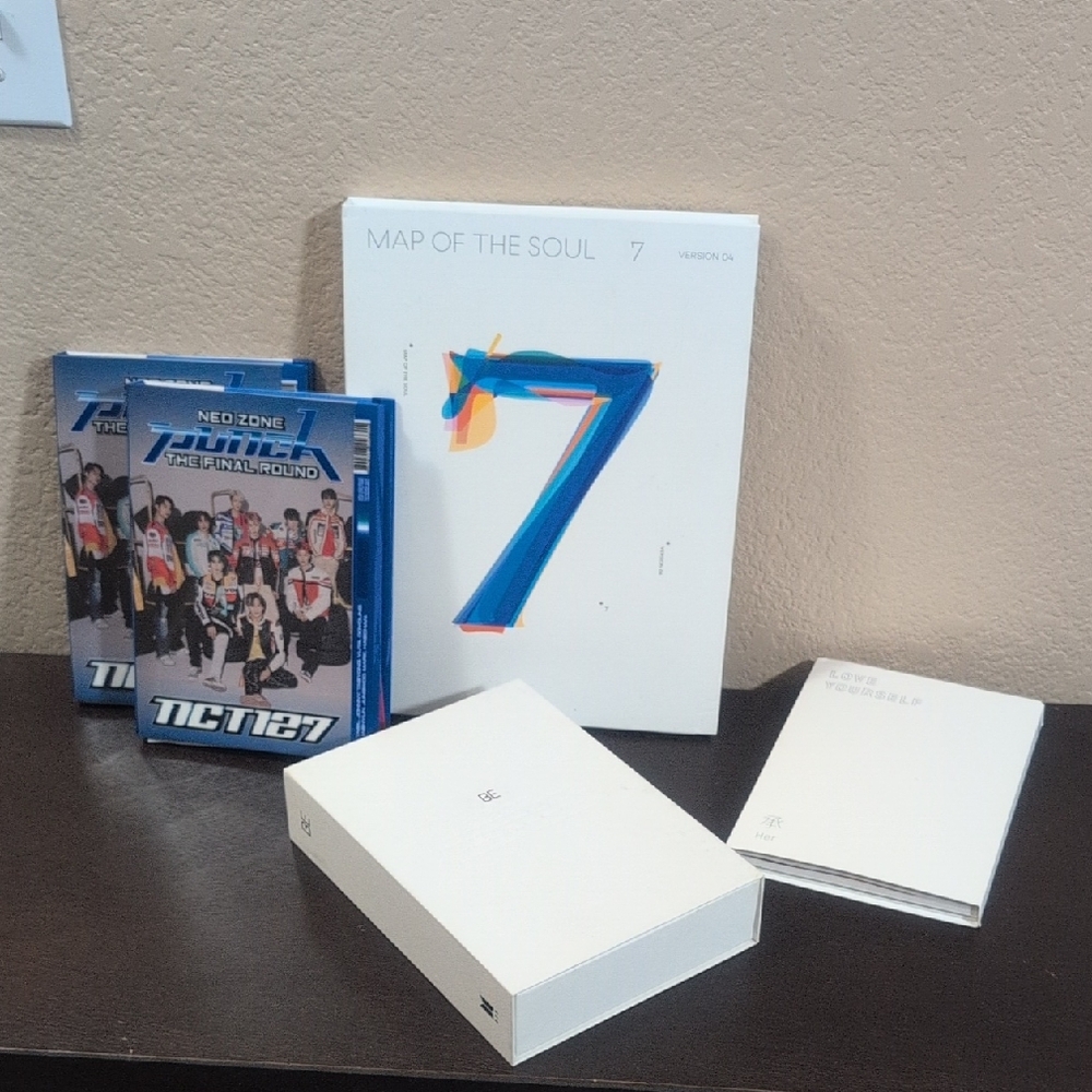 KPOP Lot Of 5 Albums BTS  -nct127